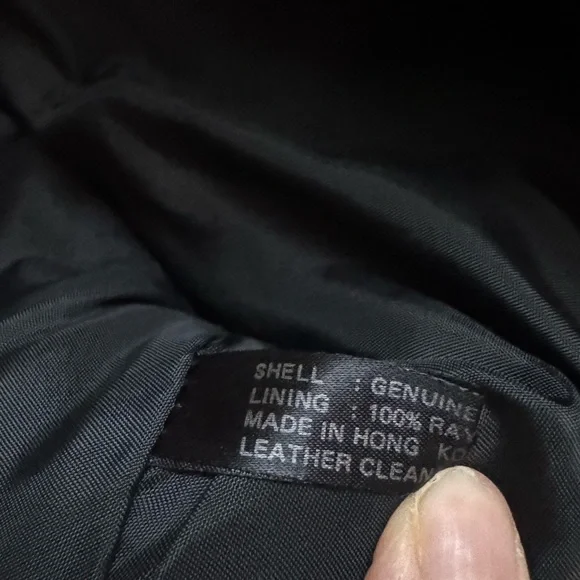 Michael Hoban for North Beach Vintage 80s Black Cropped Leather Jacket - Picture 9 of 9